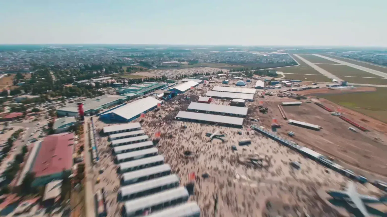Teknofest Çadır Kurulumu, saha görseli 3