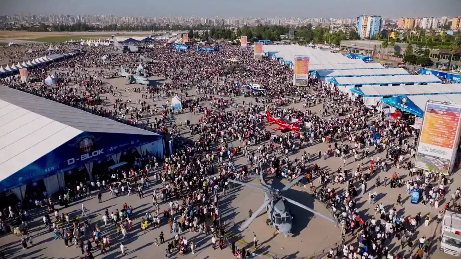 Teknofest Çadır Kurulumu, saha görseli 4