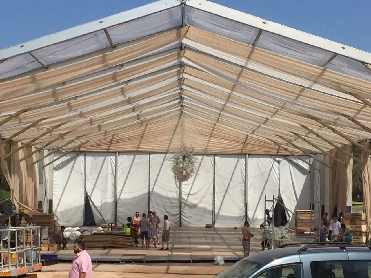 Akbük Beach Party Etkinlik Çadırı Kiralama Projesi, saha görseli 3