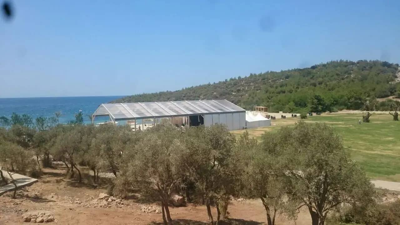 Akbük TSM Konseri Konser Çadırı Kiralama Projesi, saha görseli 4