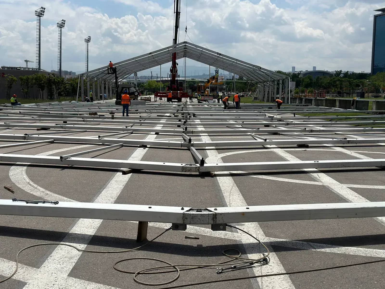Çevre Fast Ankara 2024 Etkinlik Çadırı Kiralama Projesi, saha görseli 4