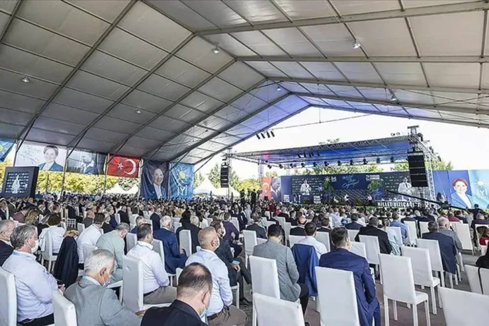 Ankara İYİ Parti Etkinliği Çadır Kurulumu, saha görseli 3