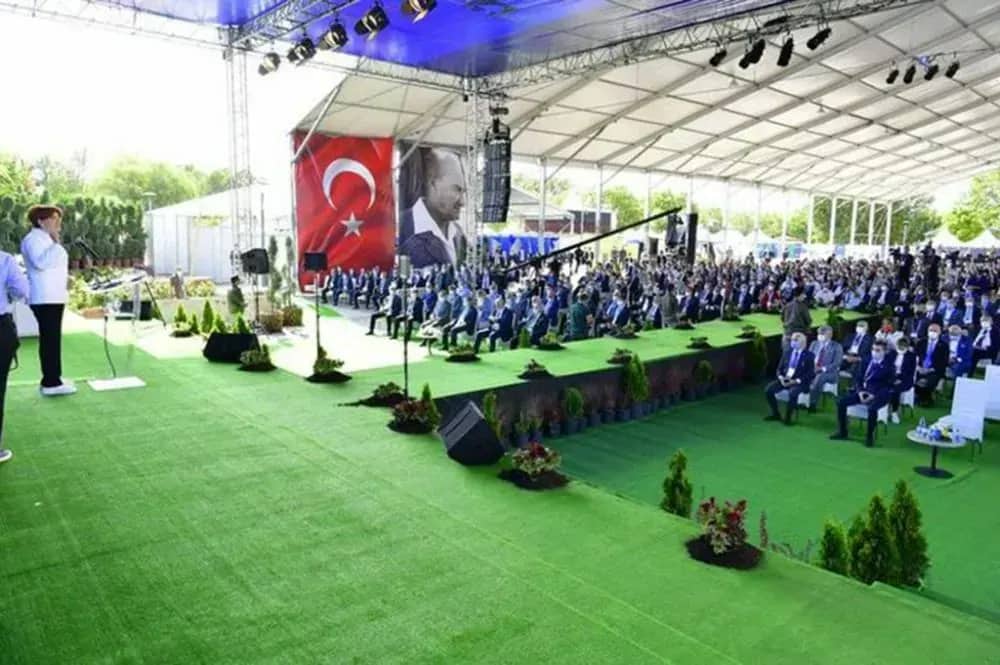 Ankara İYİ Parti Etkinliği Çadır Kurulumu, saha görseli 4