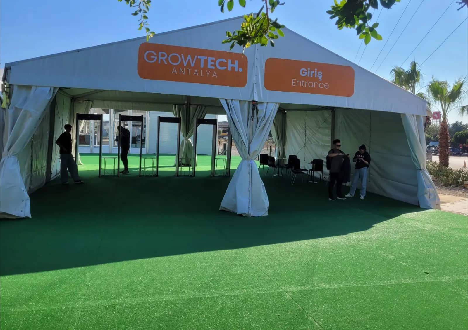 Growtech 2024 Antalya Kiralık Çadır, saha görseli 3