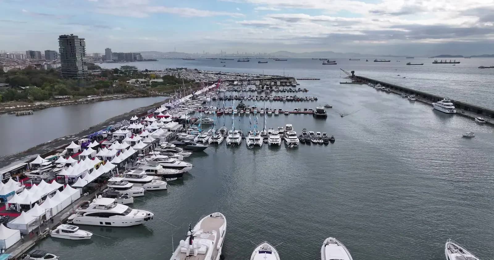 Ataköy Boat Show 2025 Fuar Çadırı Kiralama Projesi, saha görseli 2