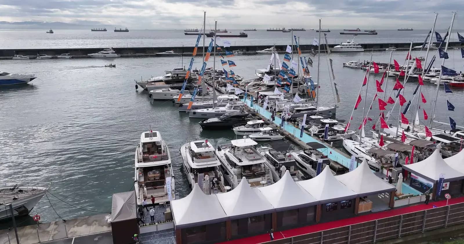 Ataköy Boat Show 2025 Fuar Çadırı Kiralama Projesi, saha görseli 3