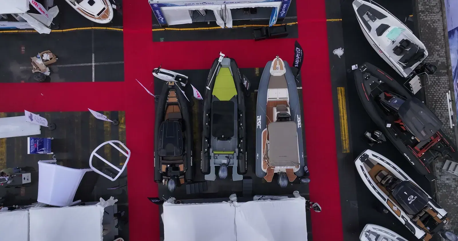Ataköy Boat Show 2025 Fuar Çadırı Kiralama Projesi, saha görseli 4
