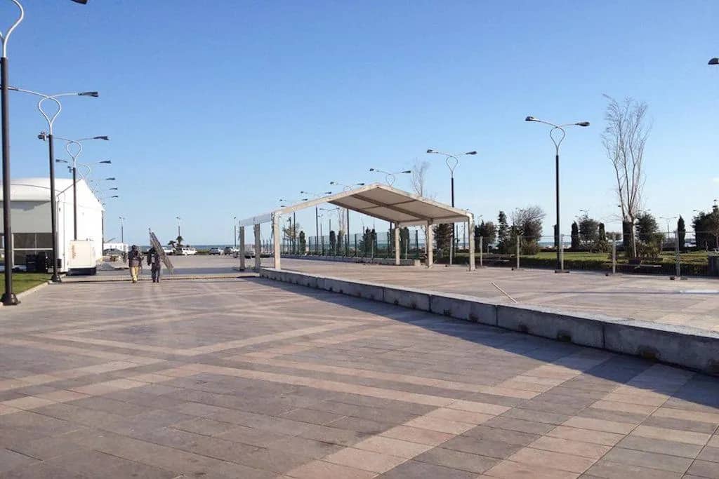 Bakü 2015 European Games Çadır Kurulumu, saha görseli 2