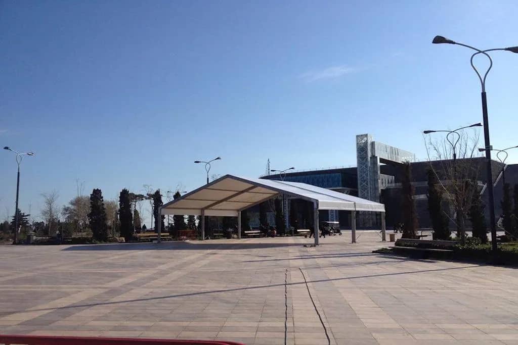 Bakü 2015 European Games Çadır Kurulumu, saha görseli 3