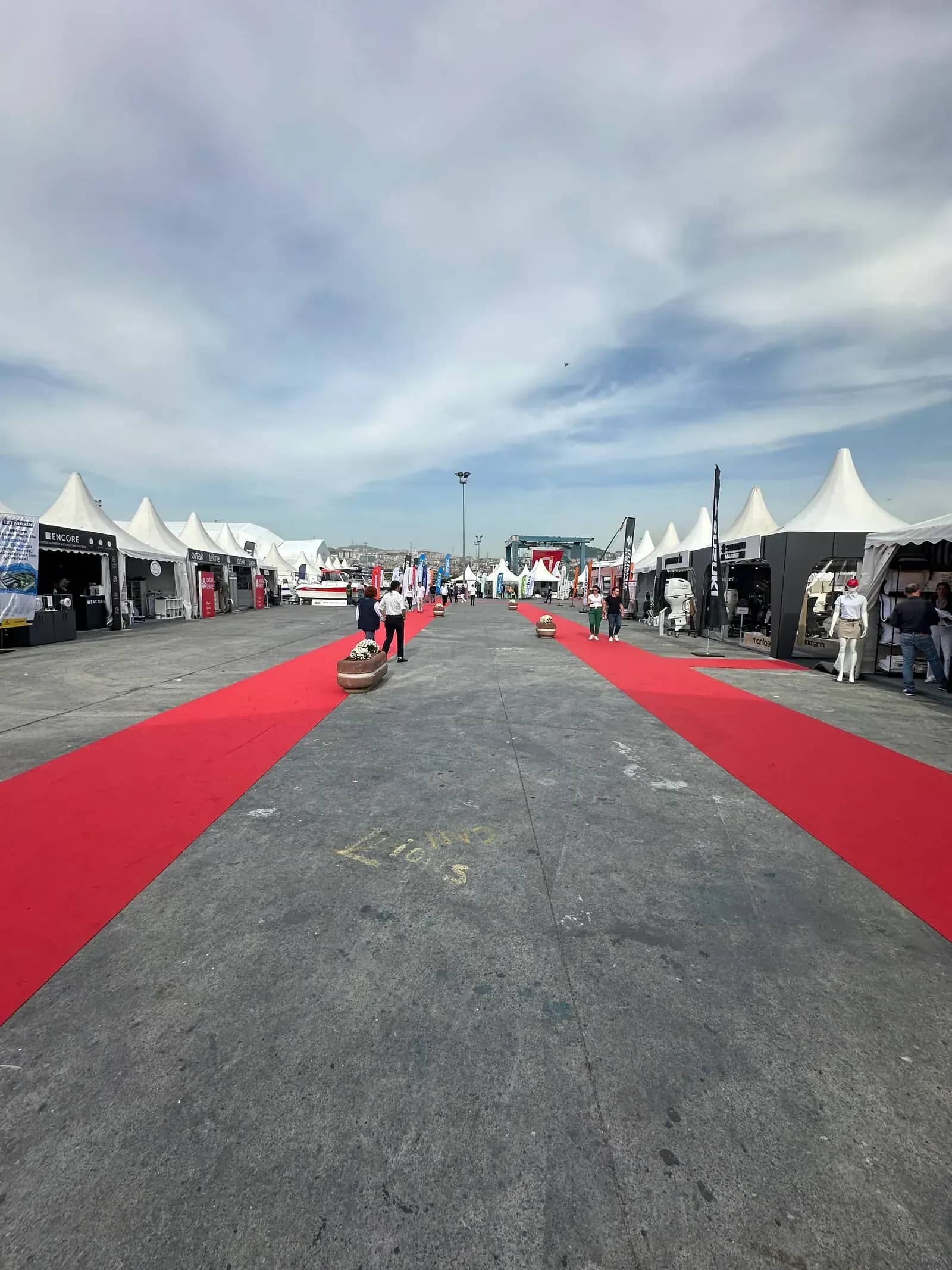 Boat Show 2023 Çadır Kurulumu, saha görseli 3
