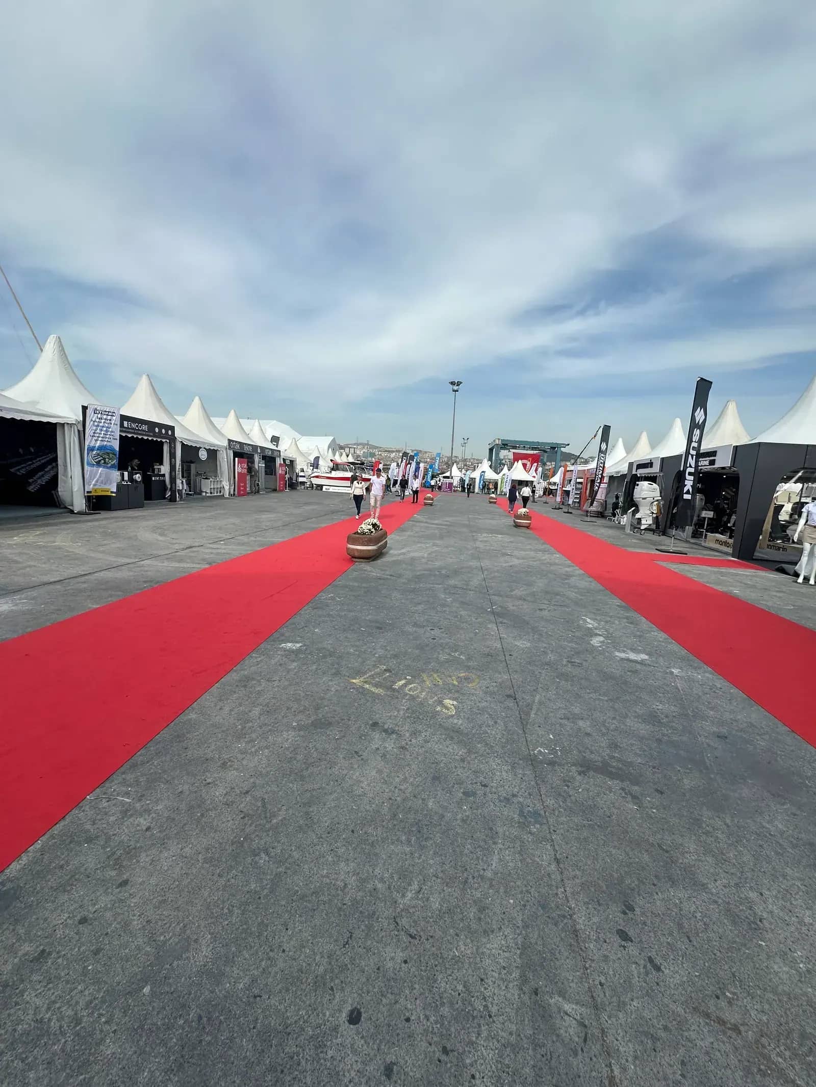 Boat Show 2023 Çadır Kurulumu, saha görseli 4