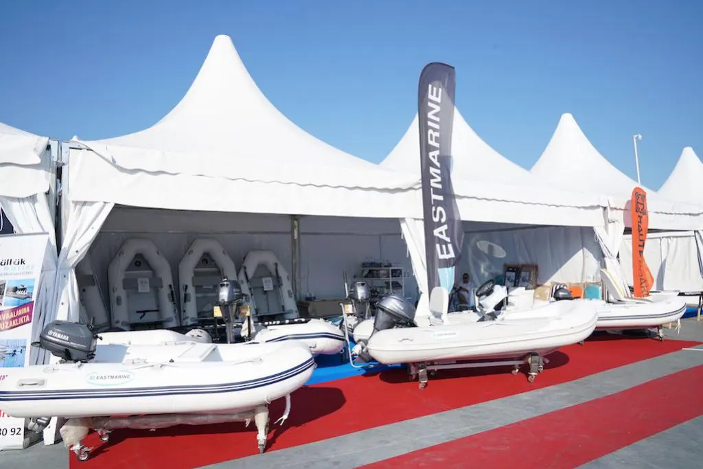 Bodrum Boat Show 2025 Fuar Çadırı Kiralama Projesi, saha görseli 4