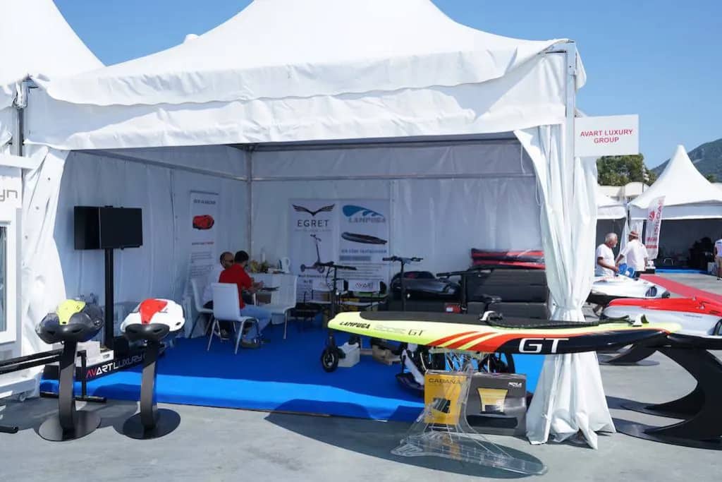 Bodrum Yacht Show Çadır Kurulumu, saha görseli 2