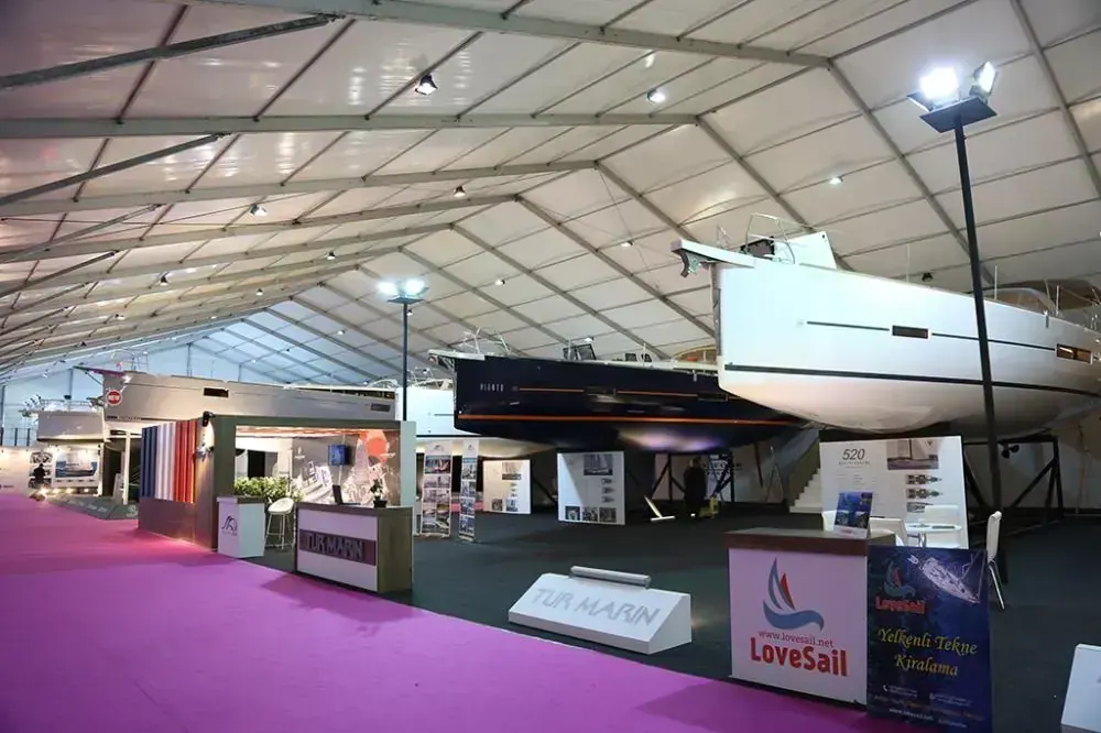 Tuzla Yacht Show 2015–2019 Çadır Kiralama, saha görseli 2