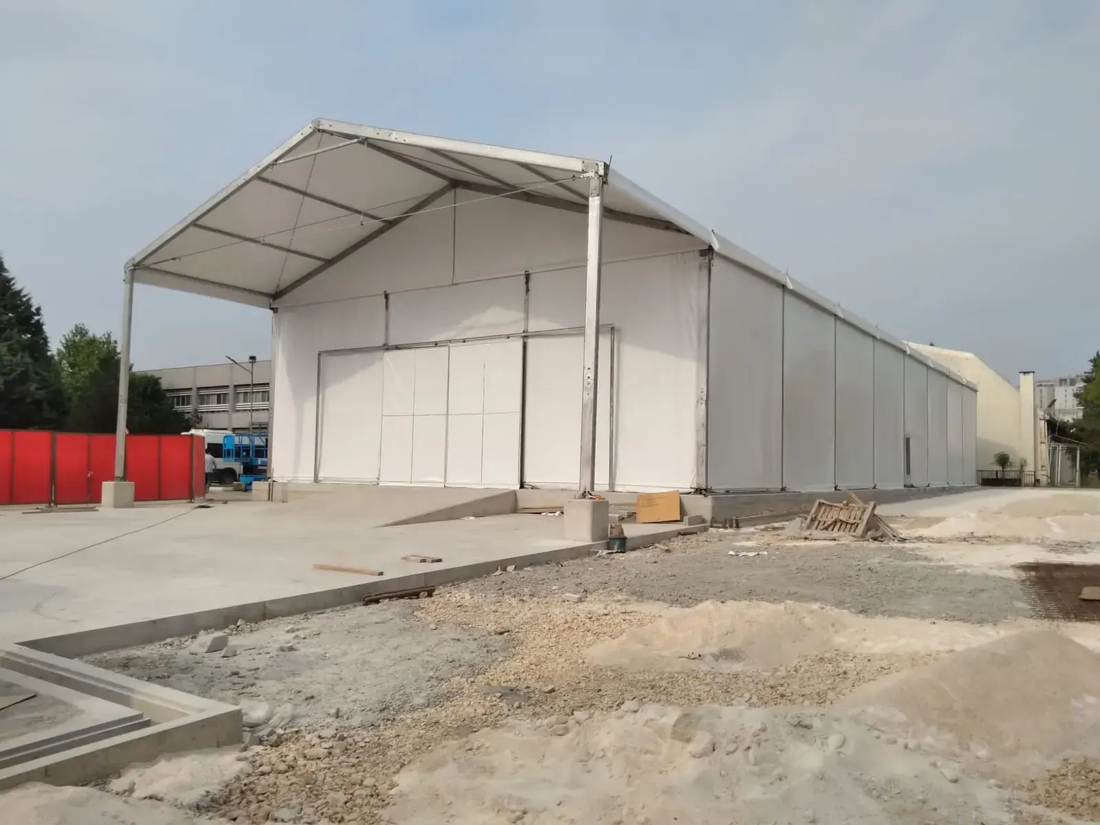 Coats Endüstriyel Depo Çadırı Kiralama Projesi, saha görseli 3