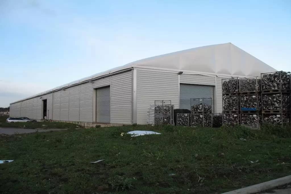 ASAŞ Thermo Roof Çatılı Depo Çadırı, saha görseli 2