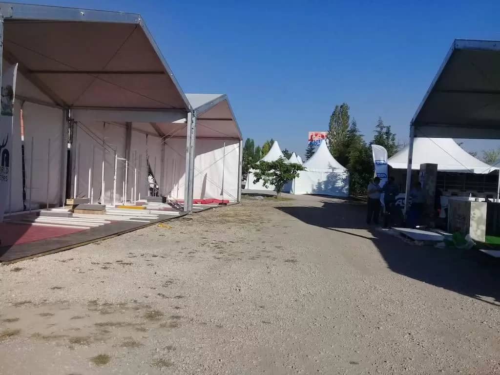 Eskişehir GAM Fuarı Çadır Kurulumu, saha görseli 3