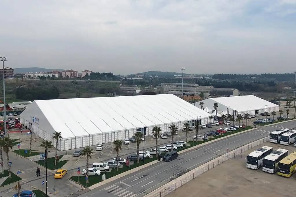 Euro Port Denizcilik Fuarı Kiralık Fuar Çadırı Projesi (2016–2017), saha görseli 2