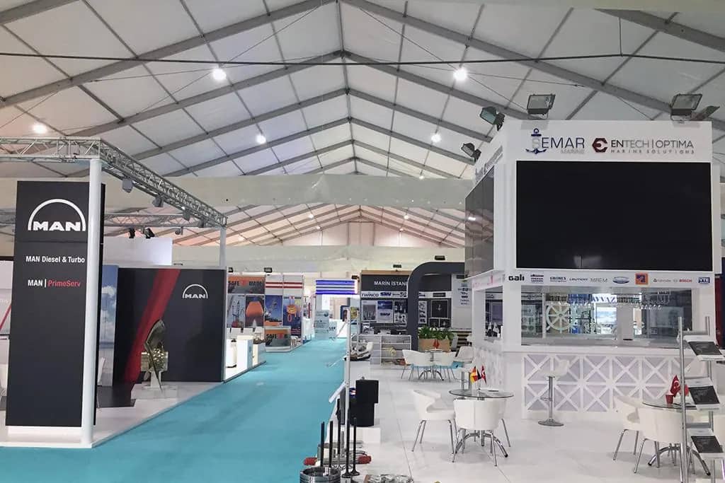Euro Port Denizcilik Fuarı Kiralık Fuar Çadırı Projesi (2016–2017), saha görseli 4