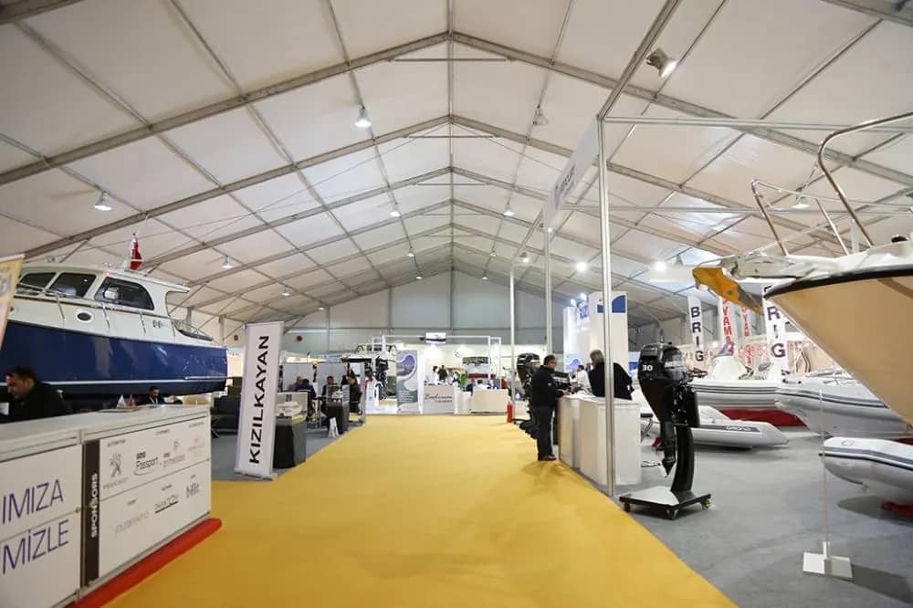 Tuzla Boat Show 2018 Çadır Kurulumu, saha görseli 3