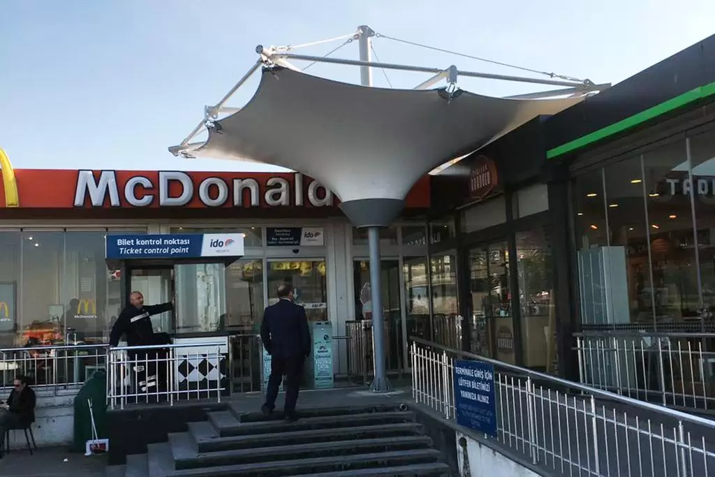İDO Yalova İskele Kanopisi, saha görseli 2
