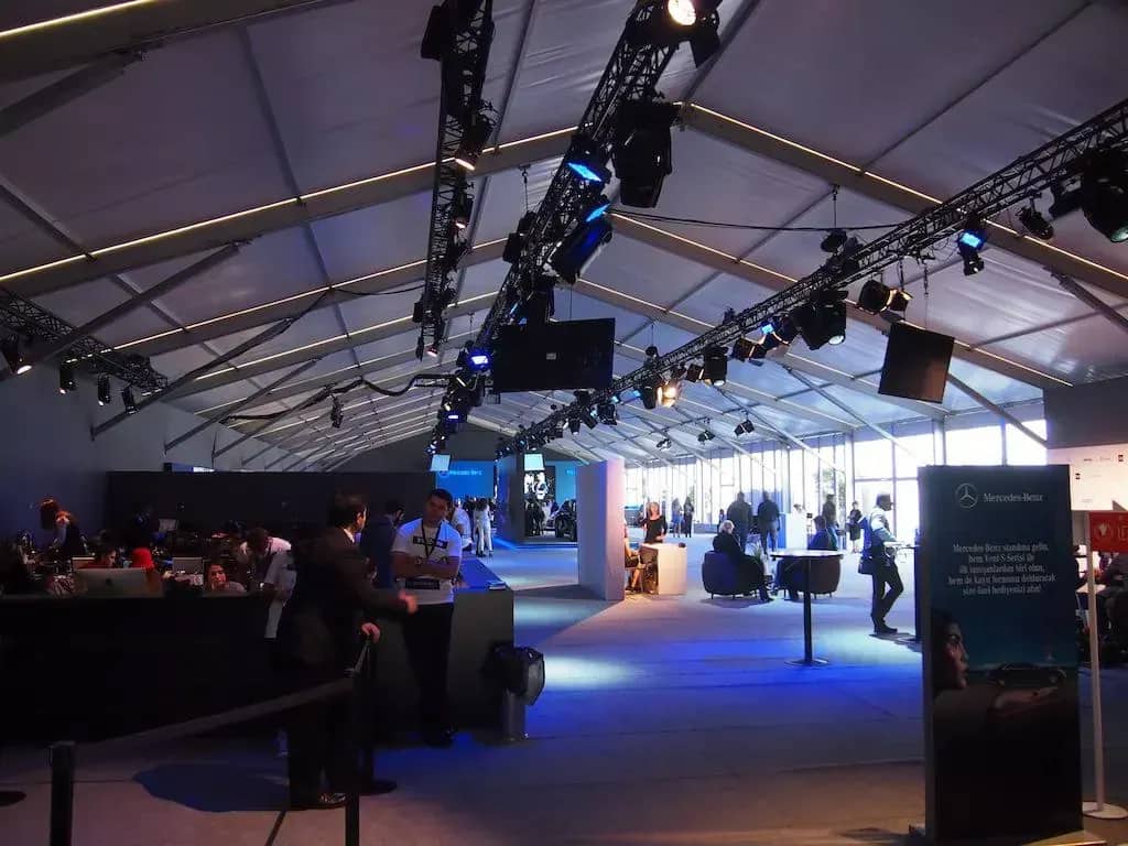 İstanbul Kiralık Çadır Fashion Week, saha görseli 3