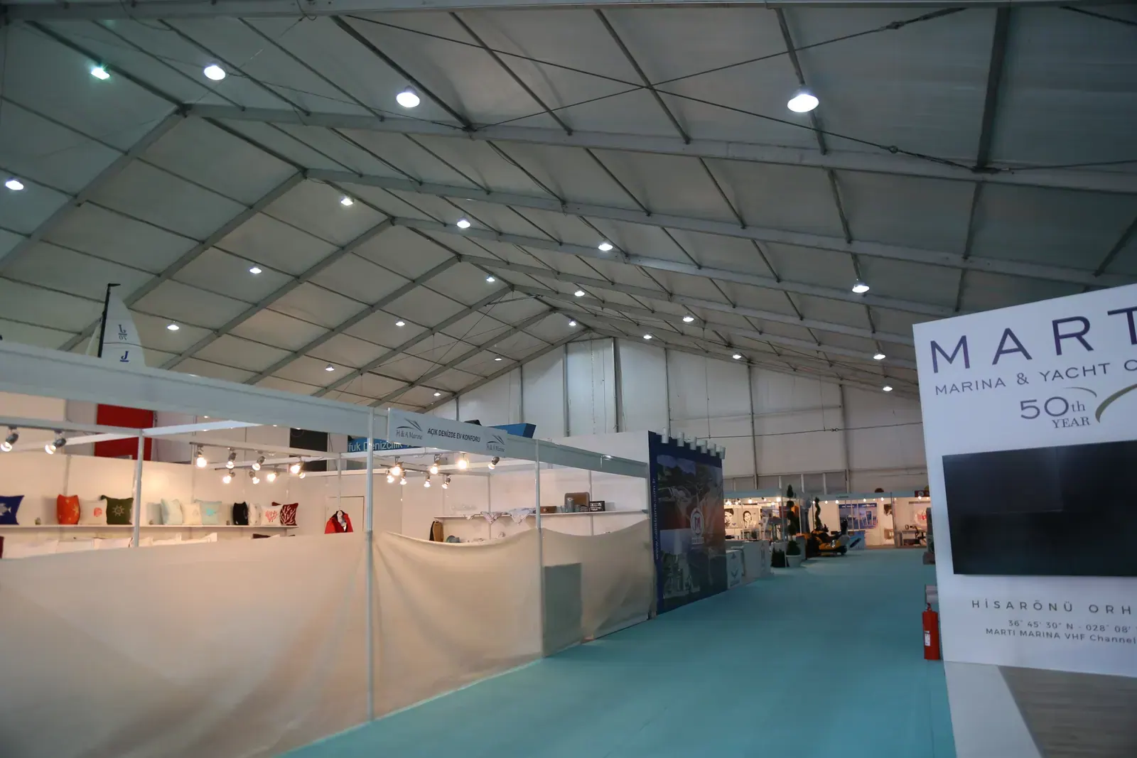 Boat Show Karaköy Çadır Kurulumu, saha görseli 2