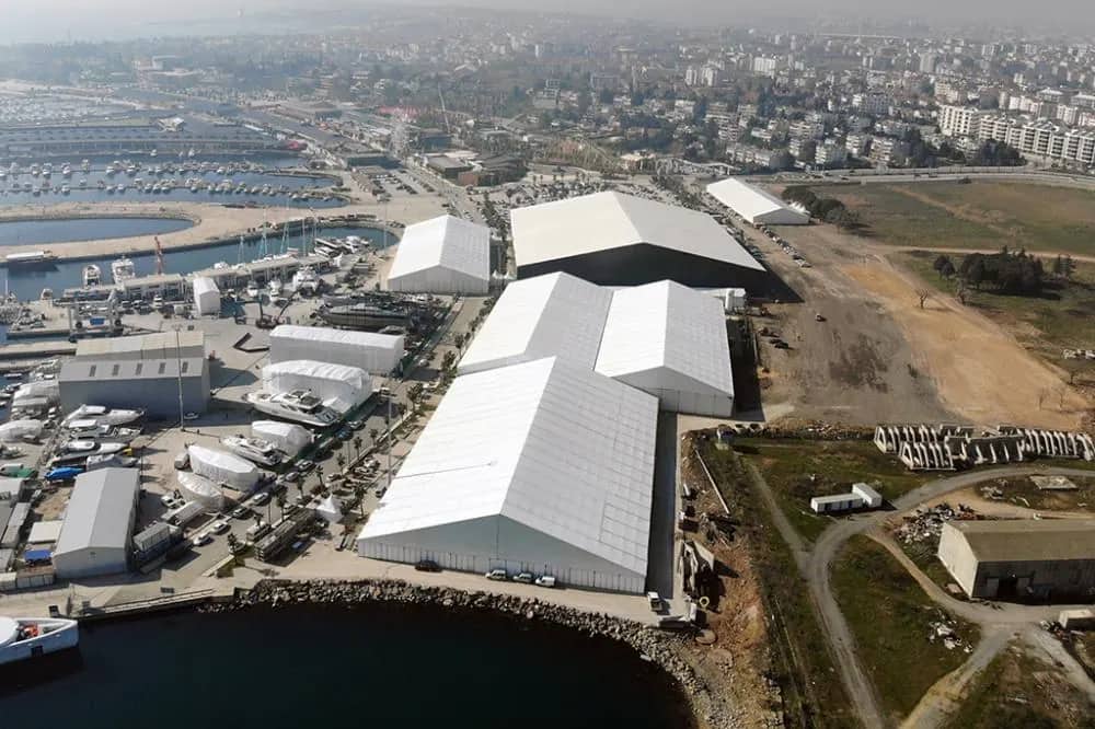 Tuzla Boat Show 2019 Çadır Kurulumu, saha görseli 4