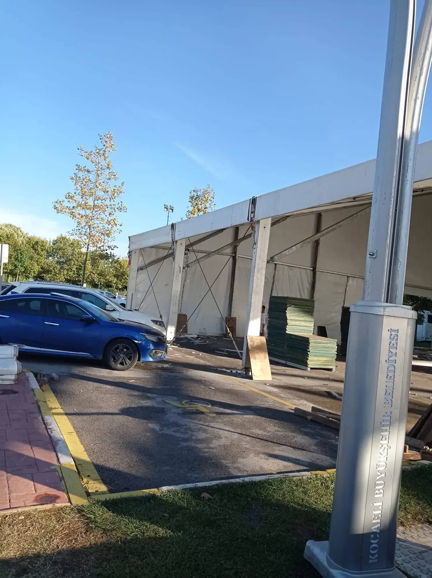 Kocaeli Kitap Fuarı Fuar Çadırı Kiralama Projesi, saha görseli 2