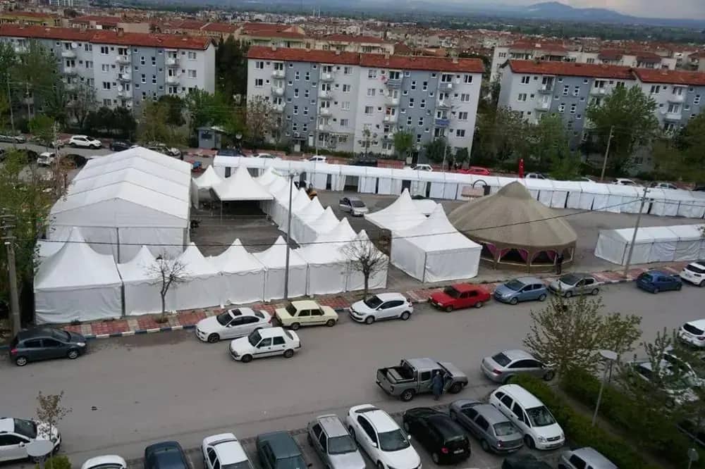 Manisa EgeKaf Fuarı Kiralık Çadır, saha görseli 3