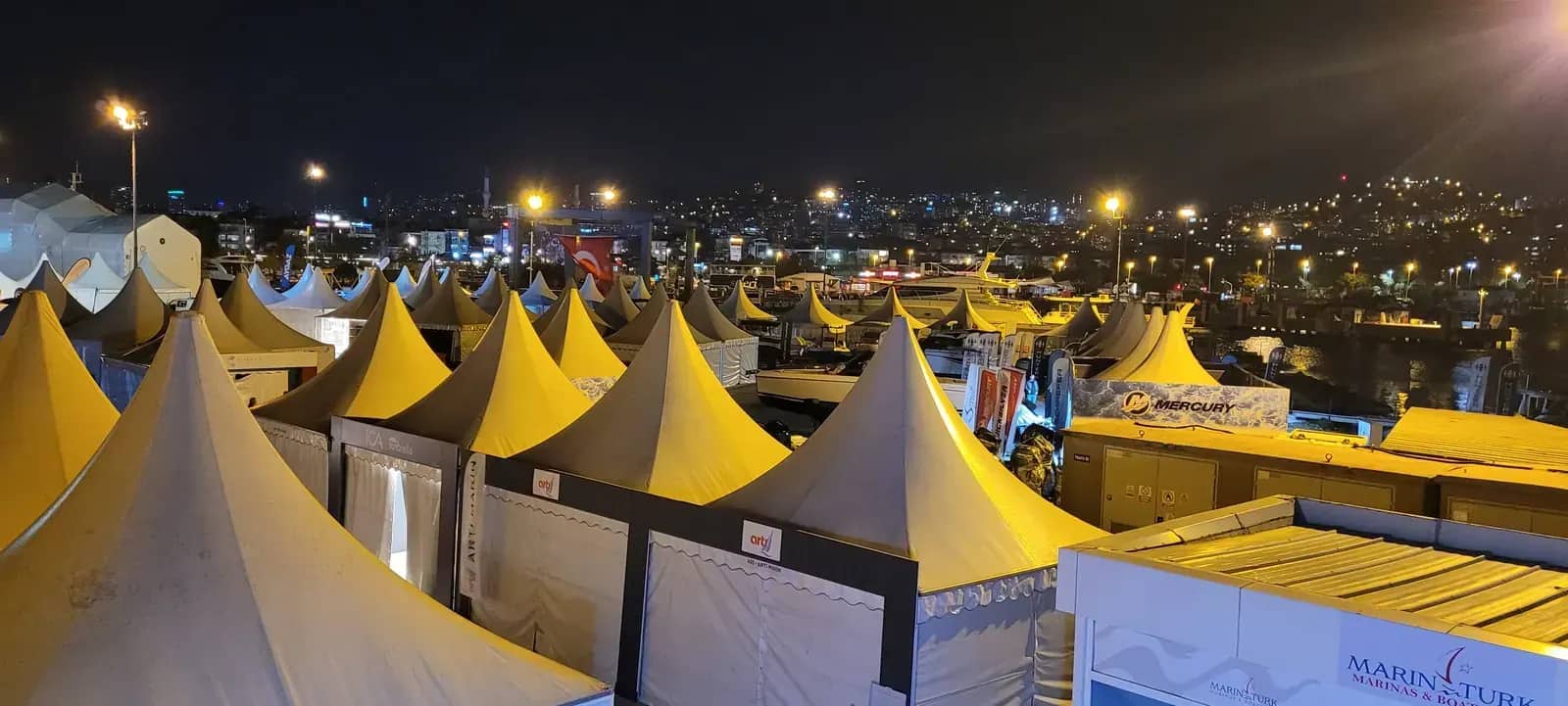 Pendik Boat Show Fuar Çadırı Kiralama Projesi, saha görseli 3