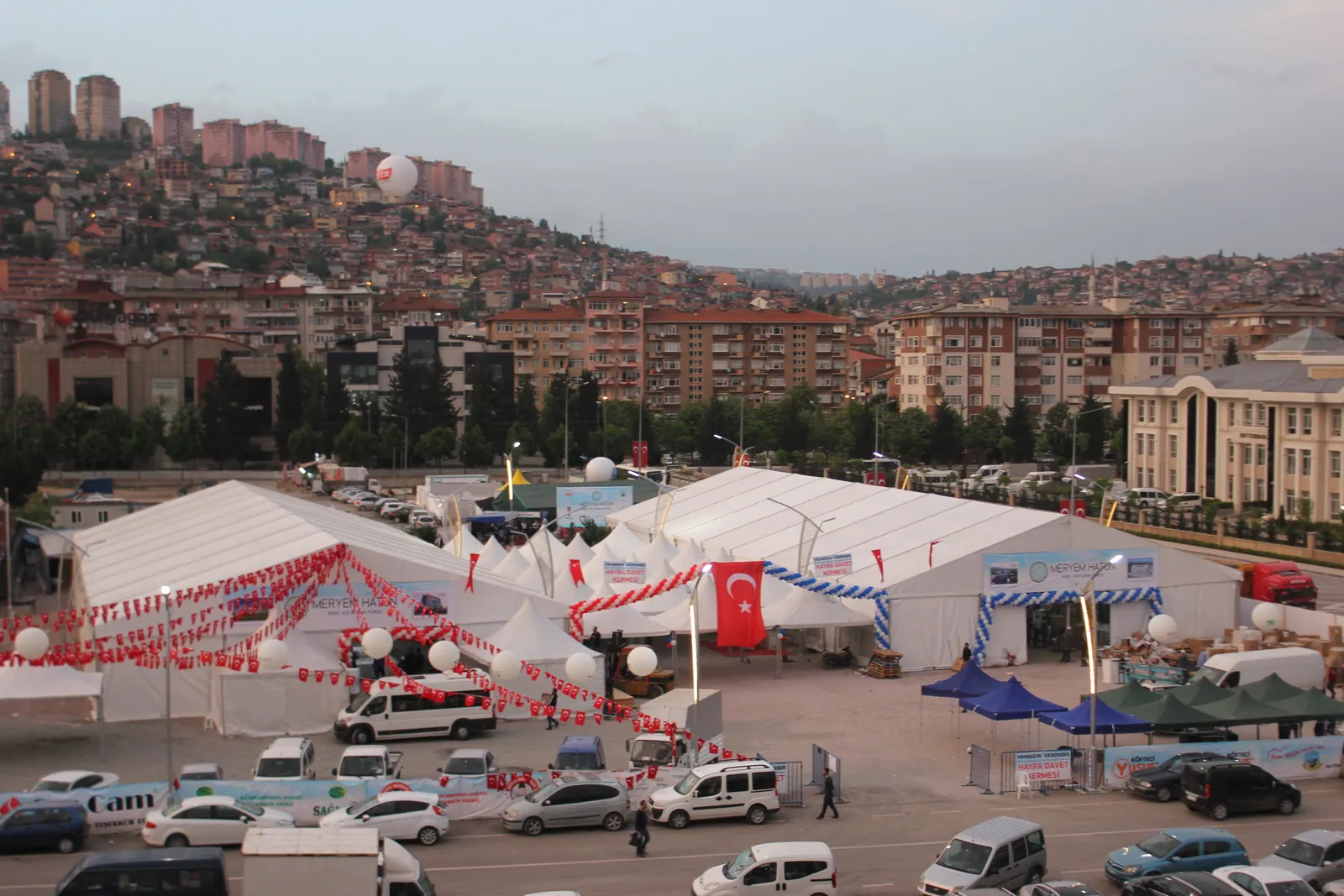 Semerkant Kocaeli Kurumsal Etkinlik Çadırı Kiralama Projesi, saha görseli 2