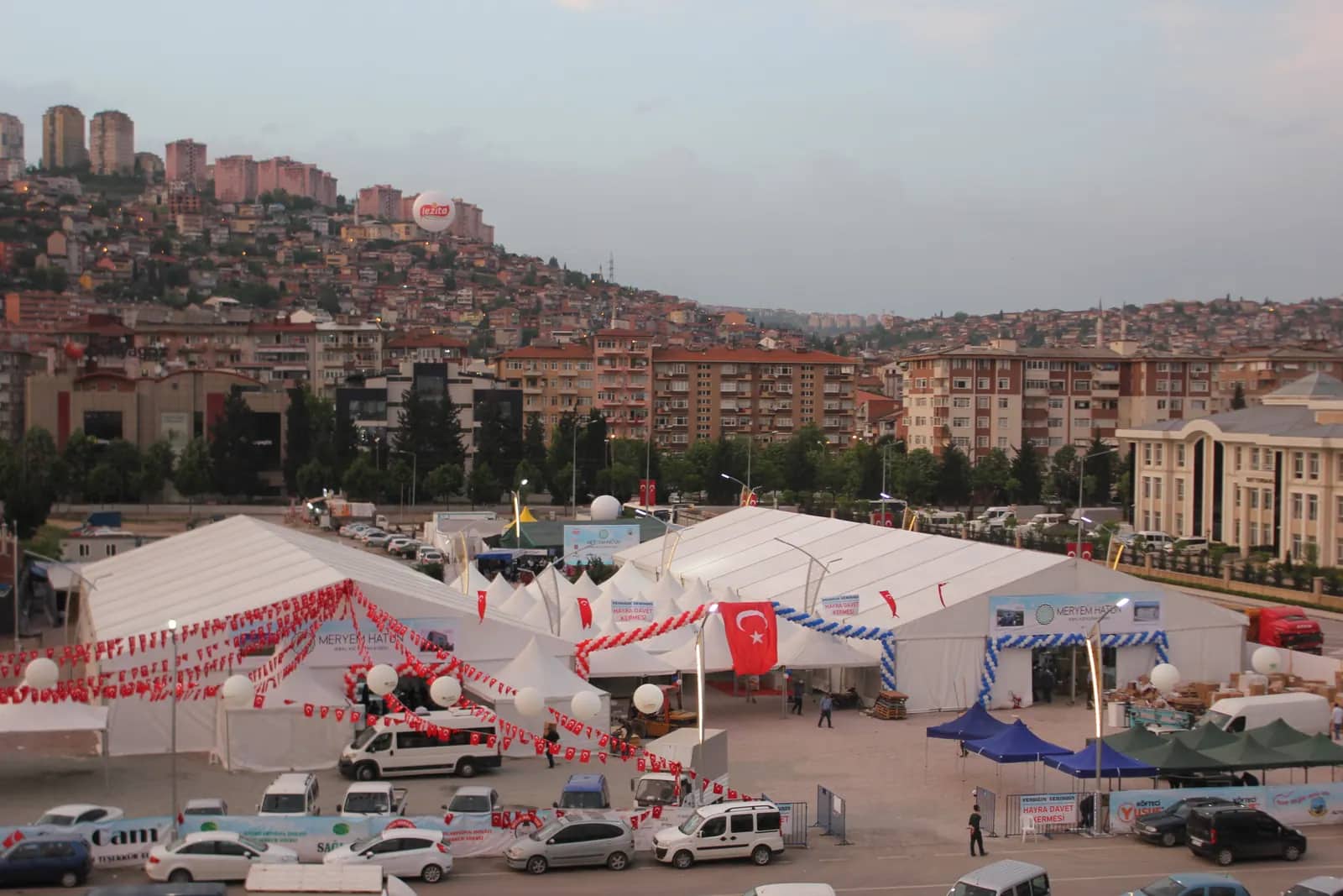 Semerkant Kocaeli Kurumsal Etkinlik Çadırı Kiralama Projesi, saha görseli 4