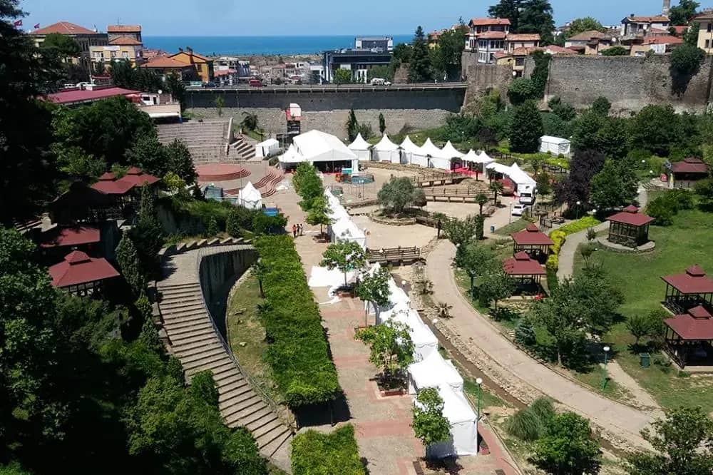 Trabzon Kermes Çadır Kurulumu, saha görseli 2