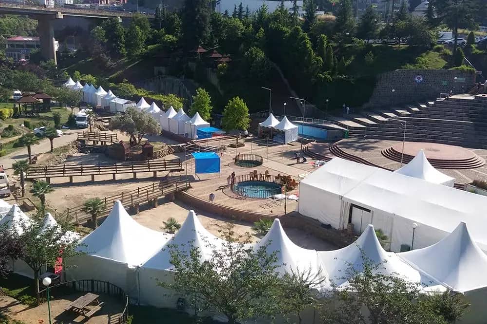 Trabzon Kermes Çadır Kurulumu, saha görseli 4