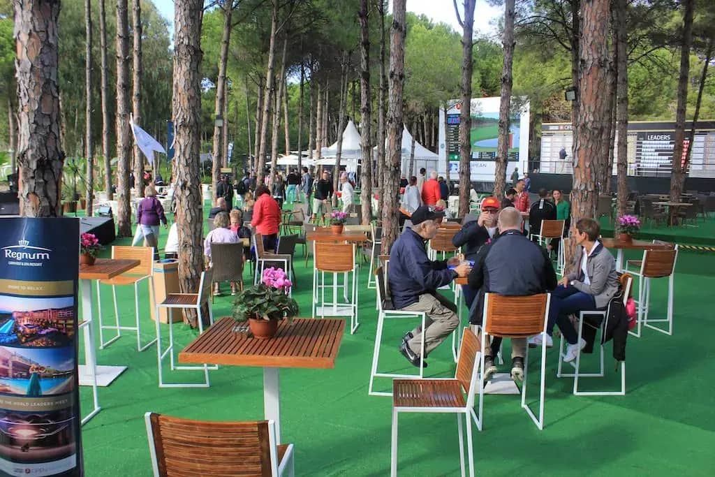 Turkish Open Golf Turnuvası Antalya 2019 Çadır Kurulumu, saha görseli 3