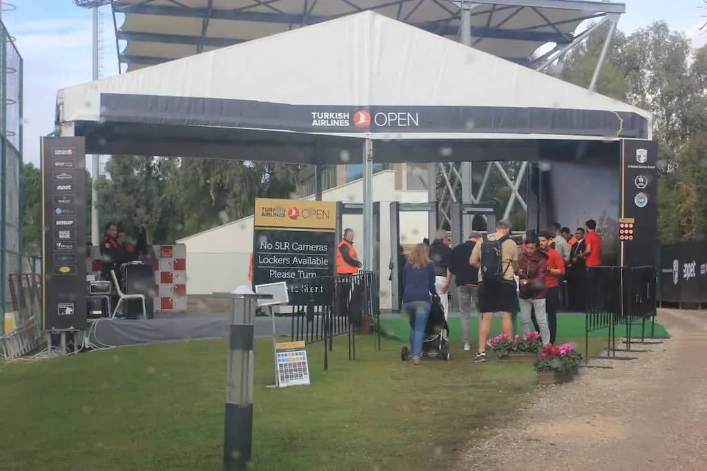 Turkish Open Golf Turnuvası Antalya 2019 Çadır Kurulumu, saha görseli 4