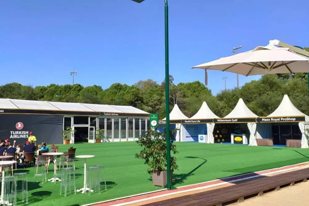Turkish Open Golf Turnuvası Antalya Çadır Kurulumu, saha görseli 3